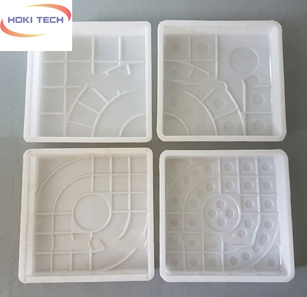 Khuôn gạch mắt nai chấm bi - Bán khuôn đúc gạch giá rẻ