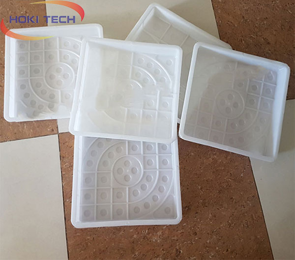 Khuôn gạch mắt nai chấm bi - Bán khuôn đúc gạch giá rẻ