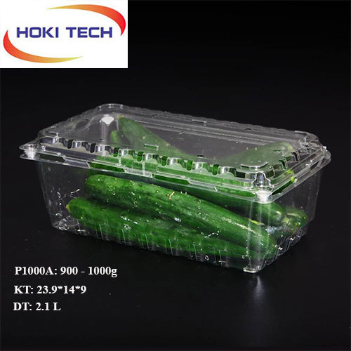 Hộp nhựa P1000A đựng trái cây