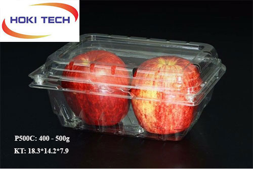 Hộp nhựa P500C đựng trái cây